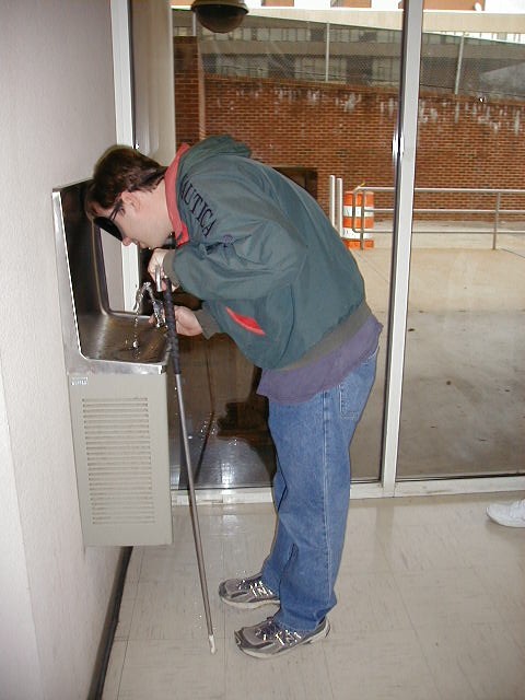 Water fountain challenge.